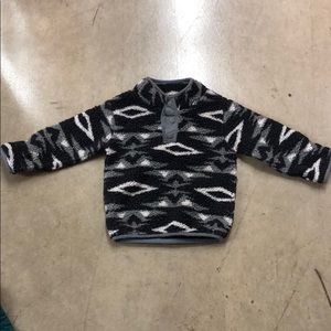 Black and white stripes sweater